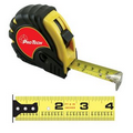 HD English/Metric Power Tape Measure w/Laminate or Dome Label (25'x1")